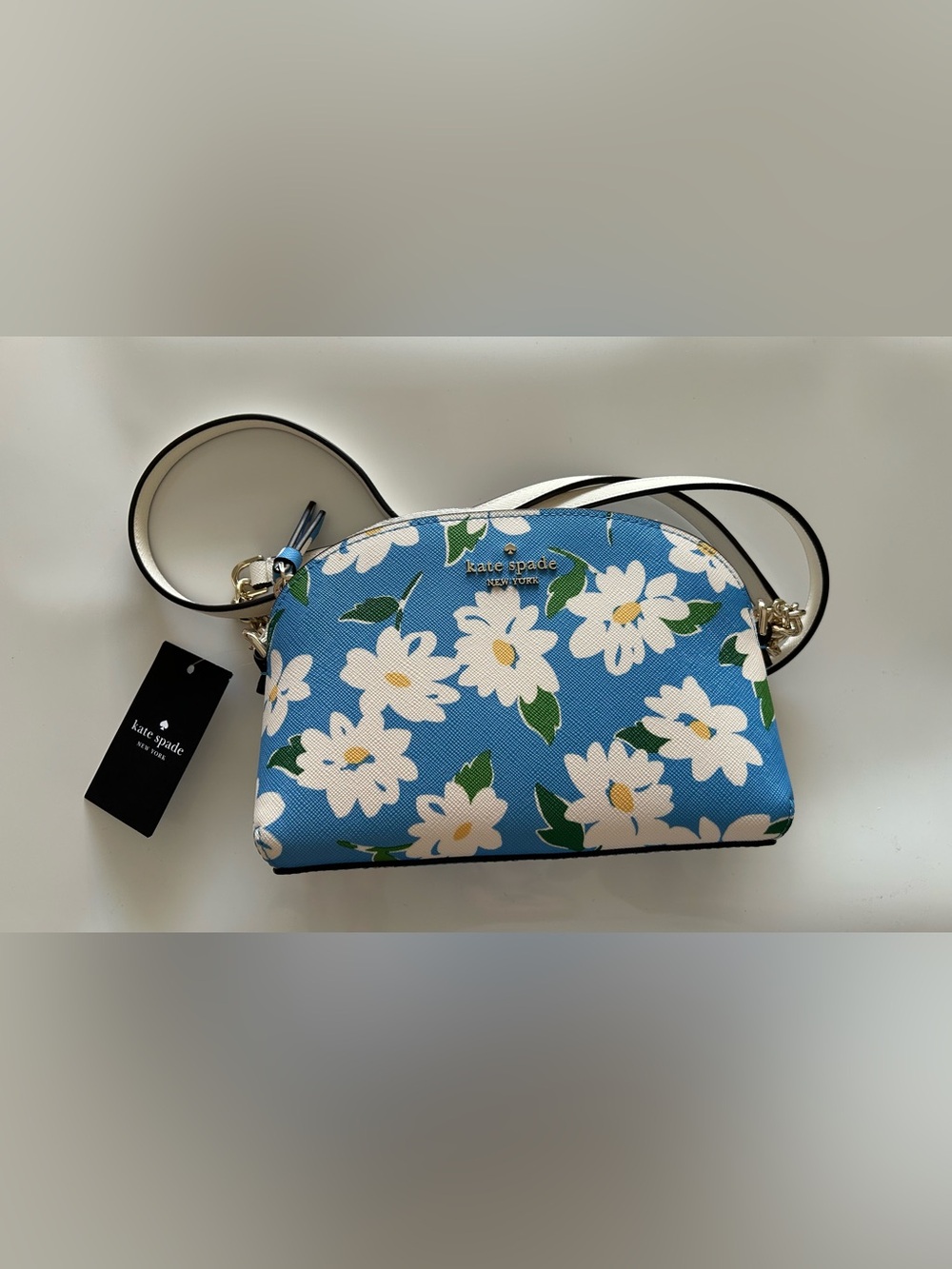 kate spade Blue Daisy Crossbody Bag
